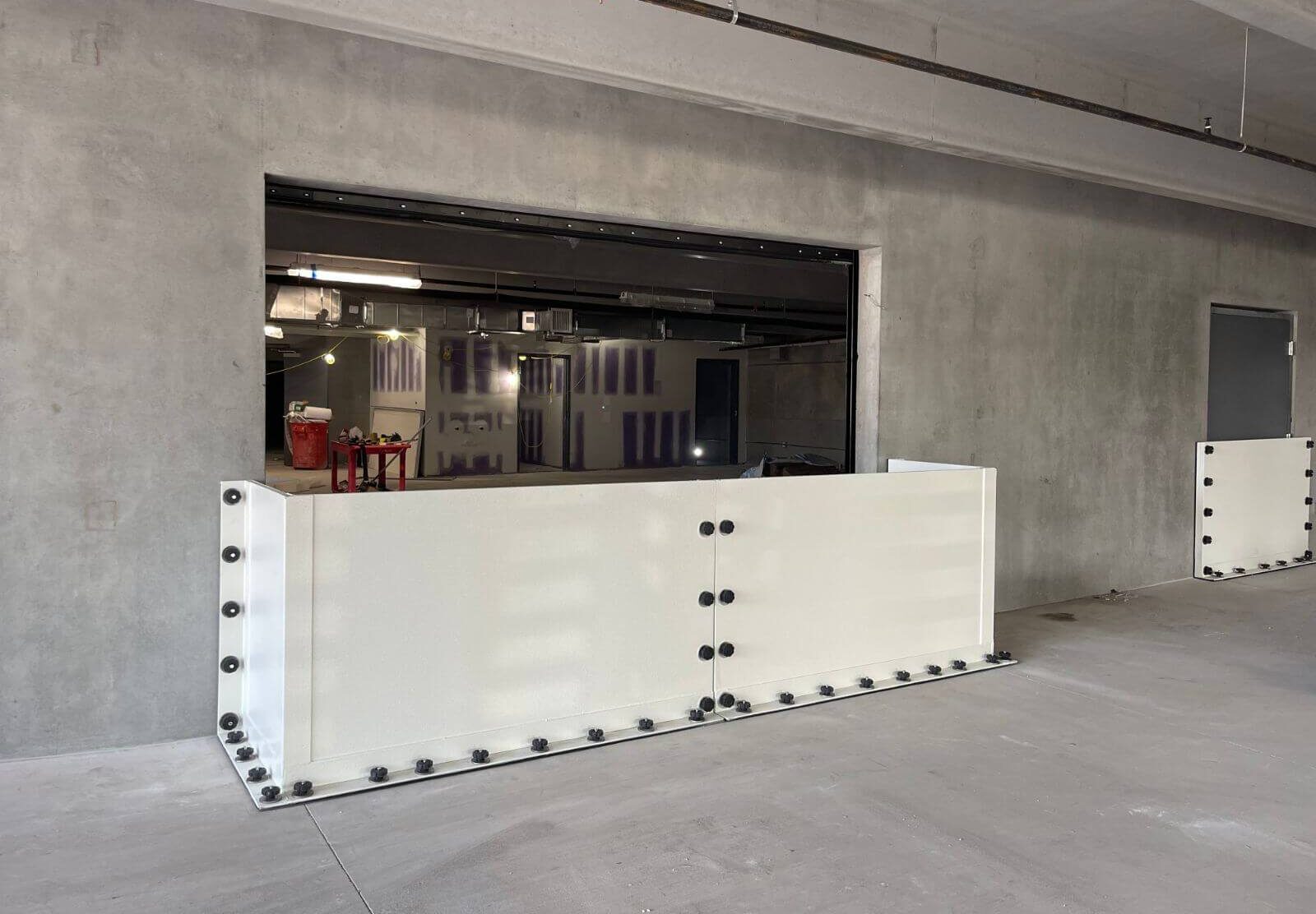 flood barriers for parking garages